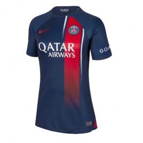 Maillot de foot Paris Saint-Germain Domicile Femmes 2023-24 Manches Courte